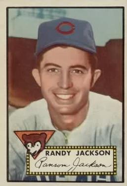 1952 Topps #322 Randy Jackson Front