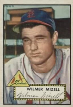 1952 Topps #334 Wilmer Mizell Front
