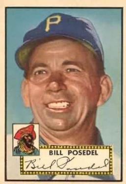 1952 Topps #361 Bill Posedel Front