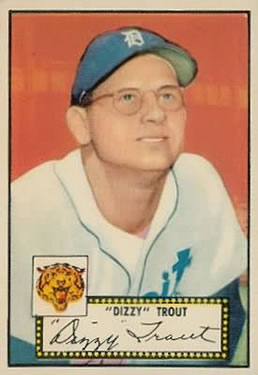 1952 Topps #39 Dizzy Trout Front
