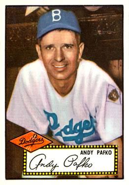 1952 Topps #1 Andy Pafko Front