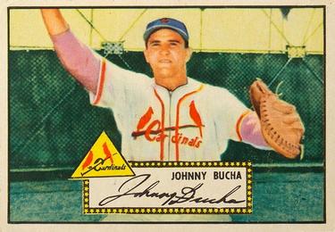 1952 Topps #19 Johnny Bucha Front