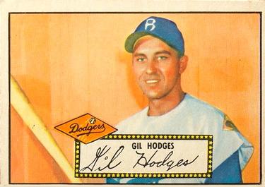 1952 Topps #36 Gil Hodges Front