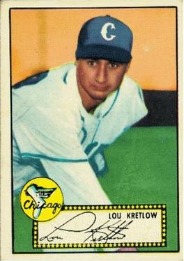 1952 Topps #42 Lou Kretlow Front