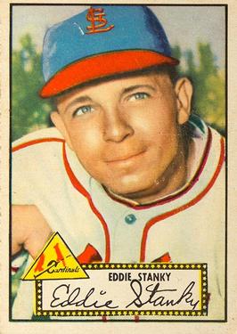 1952 Topps #76 Eddie Stanky Front