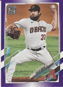 2021 Topps - Purple #141 Caleb Smith Front