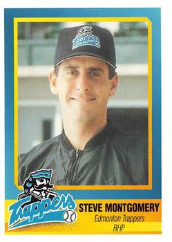1997 Edmonton Trappers #NNO Steve Montgomery Front