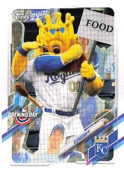 2021 Topps Opening Day - Mascots #M-7 Sluggerrr Front