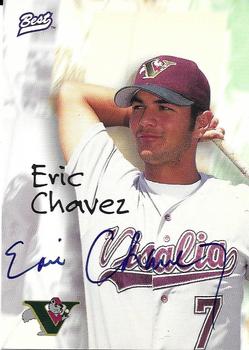1998 Team Best - Best Player of the Year Autographs (Color gradient) #NNO Eric Chavez Front