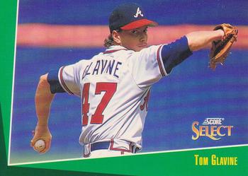 1993 Select #7 Tom Glavine Front