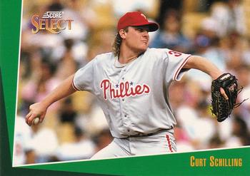 1993 Select #229 Curt Schilling Front