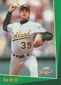 1993 Select #254 Bob Welch Front