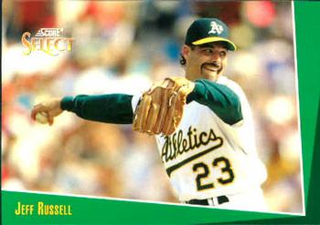 1993 Select #365 Jeff Russell Front