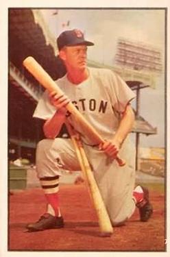 1953 Bowman Color #25 Hoot Evers Front