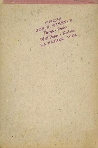 1911 Yellow Woodgrain Notebook Covers #NNO Christy Mathewson Back