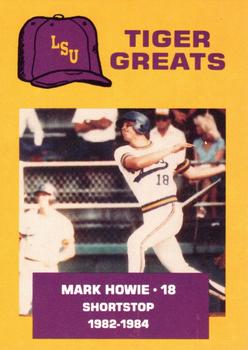 1988 McDag LSU Tigers Greats #2 Mark Howie Front