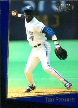 1993 Select Rookie & Traded #19T Tony Fernandez Front