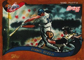 2021 Topps x Spotlight 70 by Andy Friedman - Spotlight70 Stamp #58 Shawn Green Front