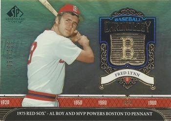2006 SP Legendary Cuts - Baseball Chronology #BC-FL Fred Lynn Front