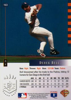 1993 SP #163 Derek Bell Back