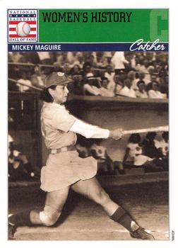 2005 National Baseball Hall of Fame and Museum Education Program #NNO Women's History (Mickey Maguire) Front