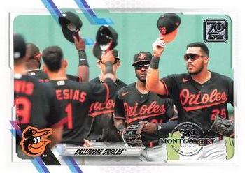 2021 Topps - 582 Montgomery #195 Baltimore Orioles Front