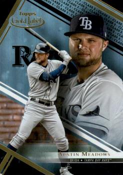 2021 Topps Gold Label - Class 2 Black #23 Austin Meadows Front
