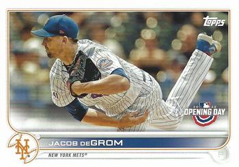 2022 Topps Opening Day #176 Jacob deGrom Front