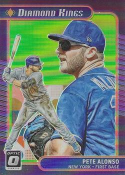 2021 Donruss Optic - Lime Green #19 Pete Alonso Front