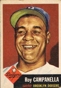 1953 Topps #27 Roy Campanella Front