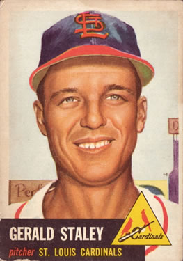 1953 Topps #56 Gerald Staley Front