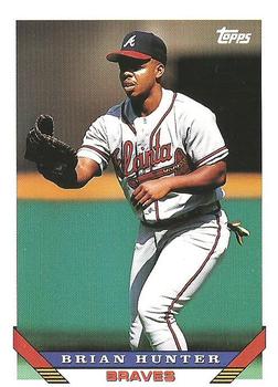 1993 Topps #102 Brian Hunter Front