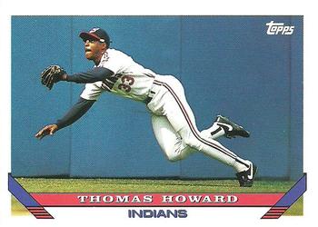 1993 Topps #113 Thomas Howard Front