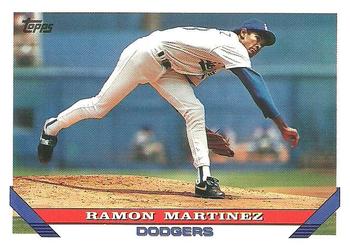 1993 Topps #120 Ramon Martinez Front