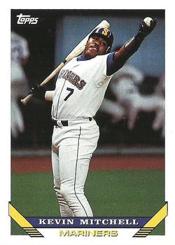 1993 Topps #217 Kevin Mitchell Front