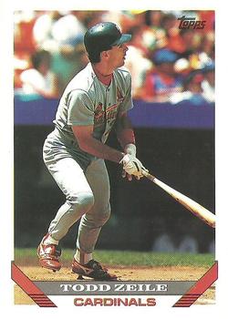1993 Topps #428 Todd Zeile Front