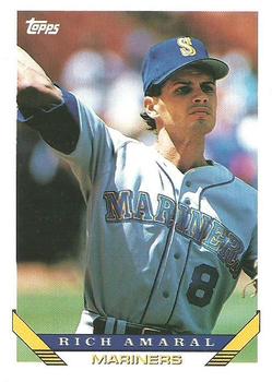1993 Topps #431 Rich Amaral Front