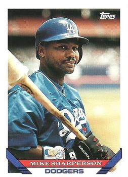 1993 Topps #526 Mike Sharperson Front