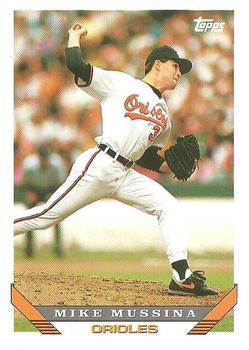 1993 Topps #710 Mike Mussina Front