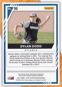 2021 Panini Elite Extra Edition - Pink #96 Dylan Dodd Back