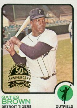 2022 Topps Heritage - 50th Anniversary Buybacks #508 Gates Brown Front