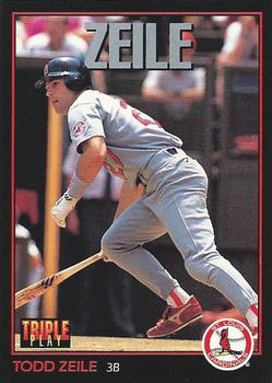 1993 Triple Play #24 Todd Zeile Front