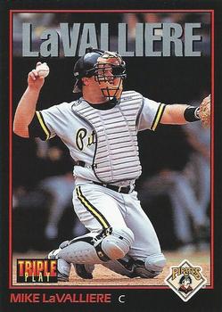 1993 Triple Play #110 Mike LaValliere Front
