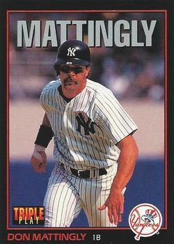 1993 Triple Play #120 Don Mattingly Front