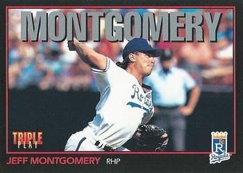 1993 Triple Play #236 Jeff Montgomery Front