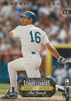 1993 Triple Play - League Leaders #L3 Eric Karros / Pat Listach Back