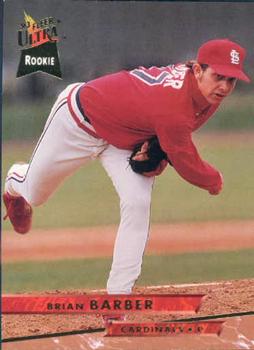 1993 Ultra #461 Brian Barber Front