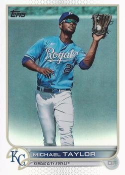 2022 Topps - Rainbow Foil #483 Michael Taylor Front