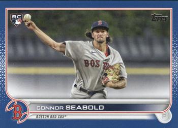 2022 Topps - Royal Blue #524 Connor Seabold Front