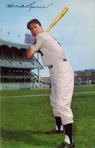 1953-55 Dormand Postcards #104 Hank Bauer Front